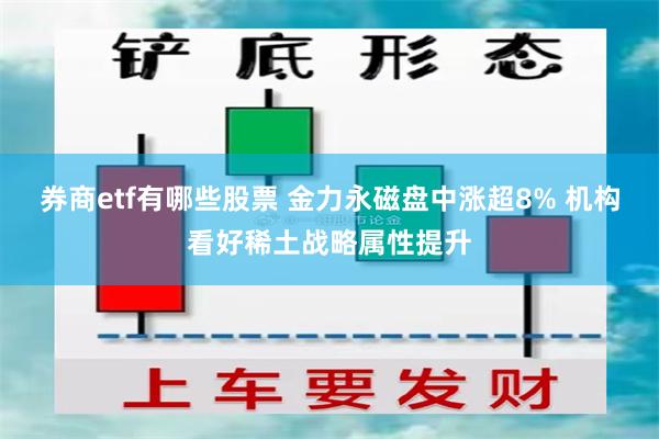 券商etf有哪些股票 金力永磁盘中涨超8% 机构看好稀土战略属性提升