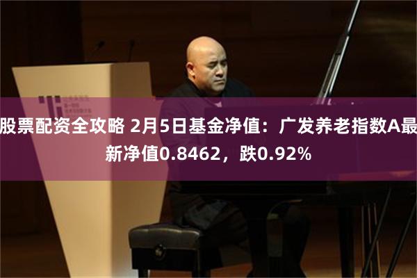 股票配资全攻略 2月5日基金净值：广发养老指数A最新净值0.8462，跌0.92%